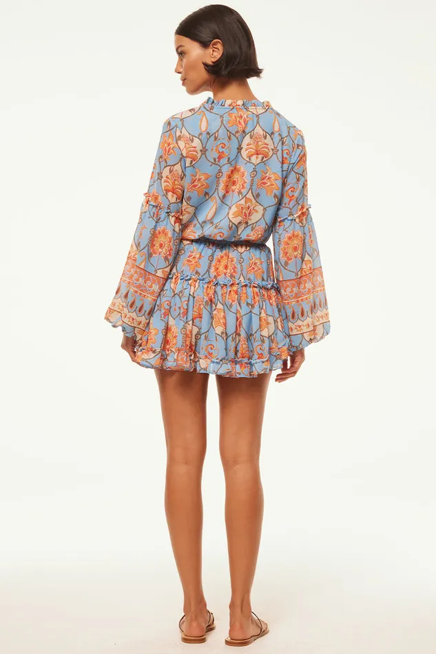 Misa Los Angeles Elisabetta Dress Caged Floral Women Dresses
