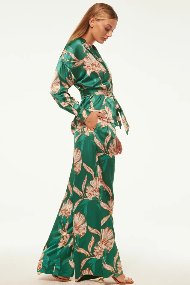 Misa Los Angeles Filippa Pant Cartagena Flora Women Matching Sets