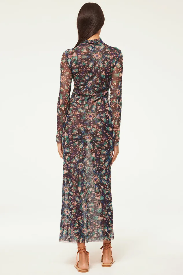 Misa Los Angeles Liv Dress Indigo Burst Women Dresses