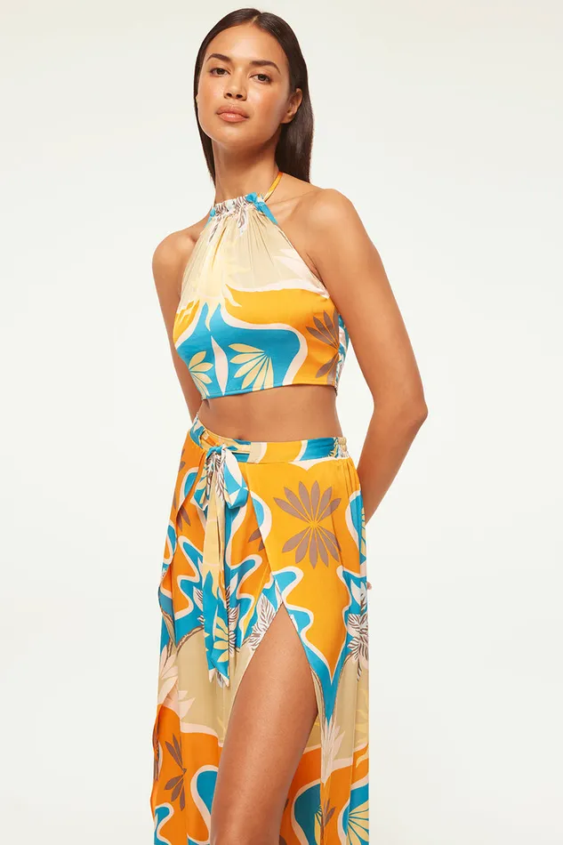 Misa Los Angeles Luan Top Bain De Soleil Women Tops