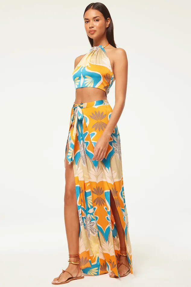 Misa Los Angeles Luan Top Bain De Soleil Women Tops