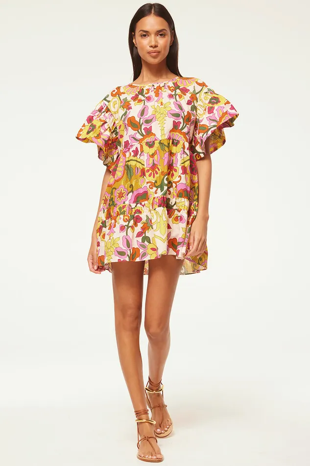 Misa Los Angeles Mabel Dress Floral Corsica Multi Women Dresses