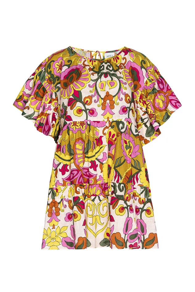 Misa Los Angeles Mabel Dress Floral Corsica Multi Women Dresses