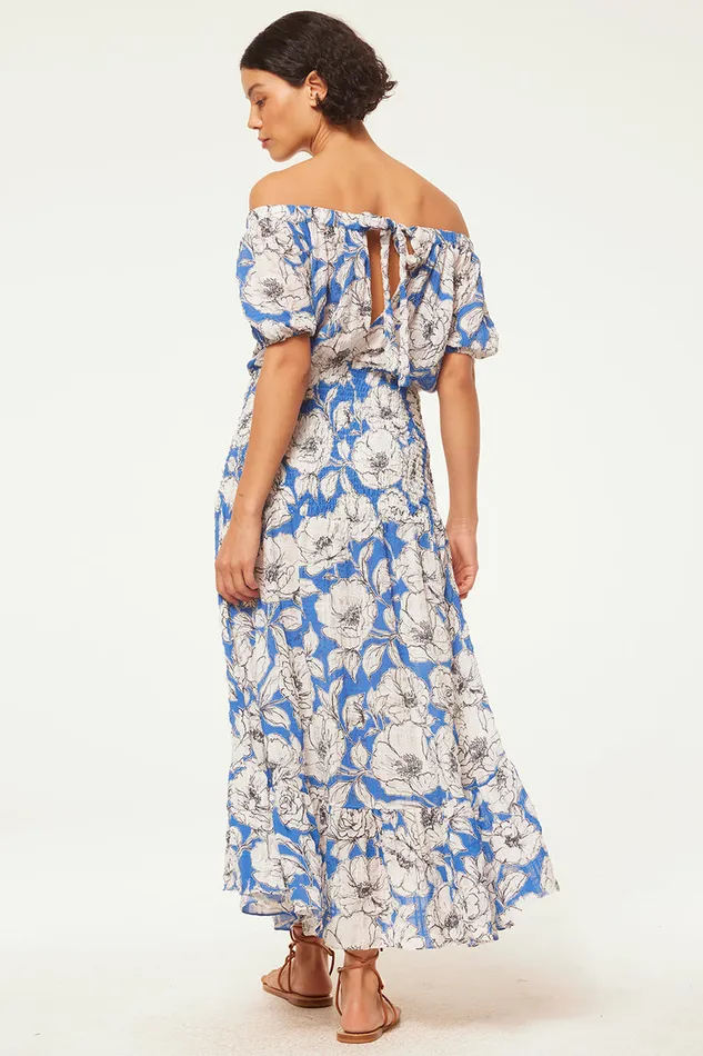 Misa Los Angeles Paola Dress Gardenia Crinkle Women Dresses
