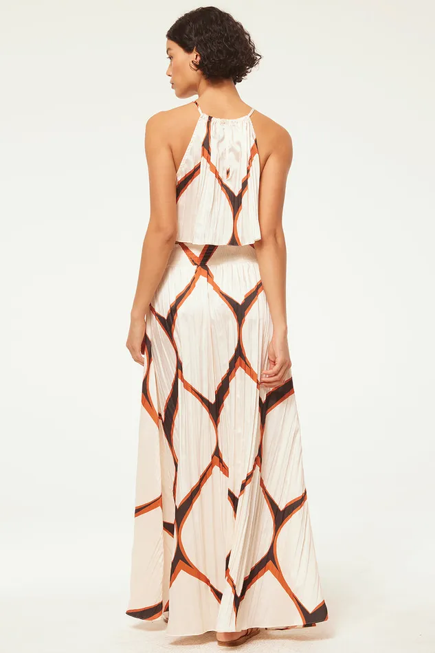 Misa Los Angeles Saana Top Los Cabos Geo Women Matching Sets