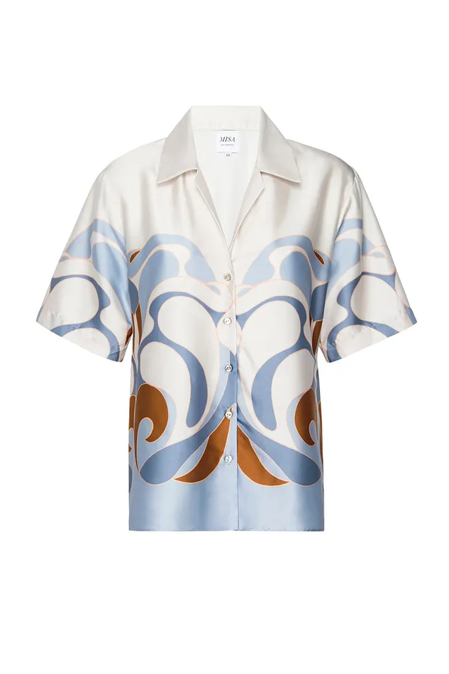 Misa Los Angeles Solange Top The Swans Border Women Tops