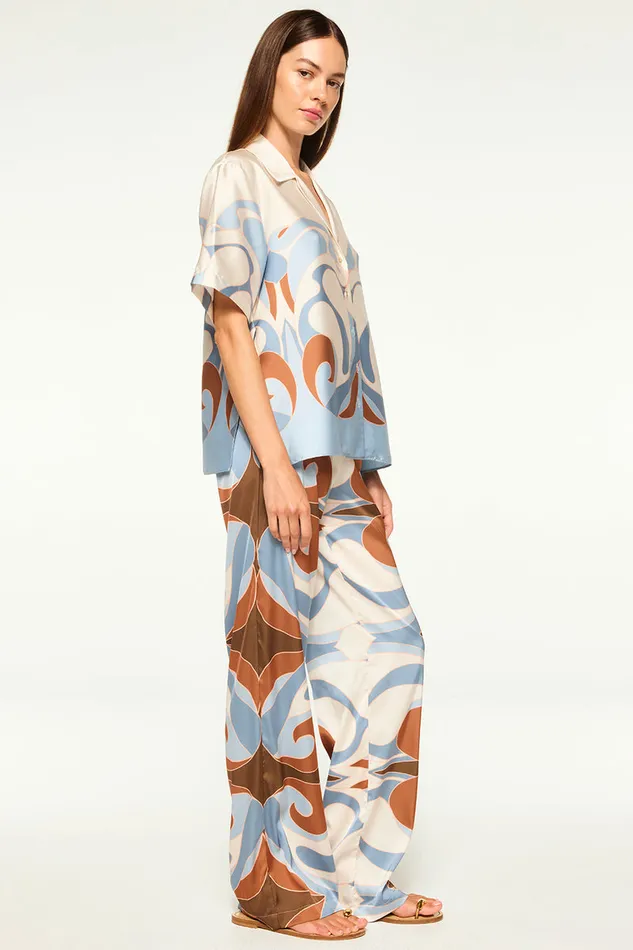 Misa Los Angeles Solange Top The Swans Border Women Tops
