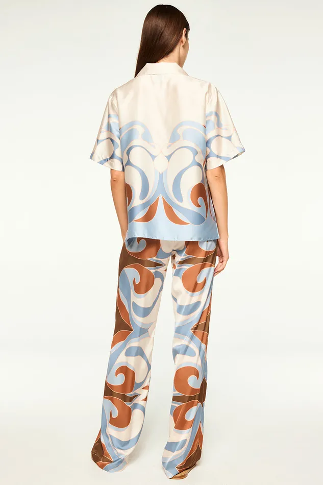 Misa Los Angeles Solange Top The Swans Border Women Tops