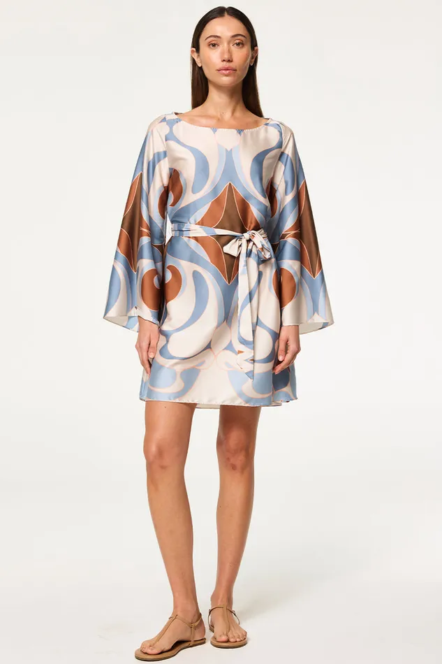 Misa Los Angeles Twiggy Dress The Swans Allover Women Dresses