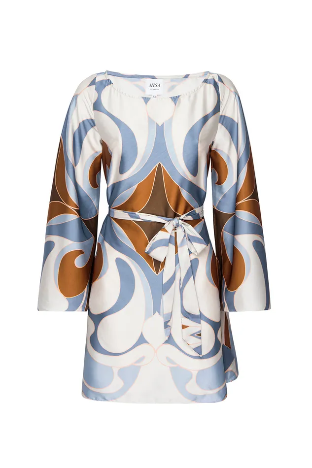 Misa Los Angeles Twiggy Dress The Swans Allover Women Dresses