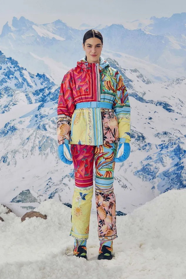 Mixed Scarves Ski Pants Women Farm Rio Pants