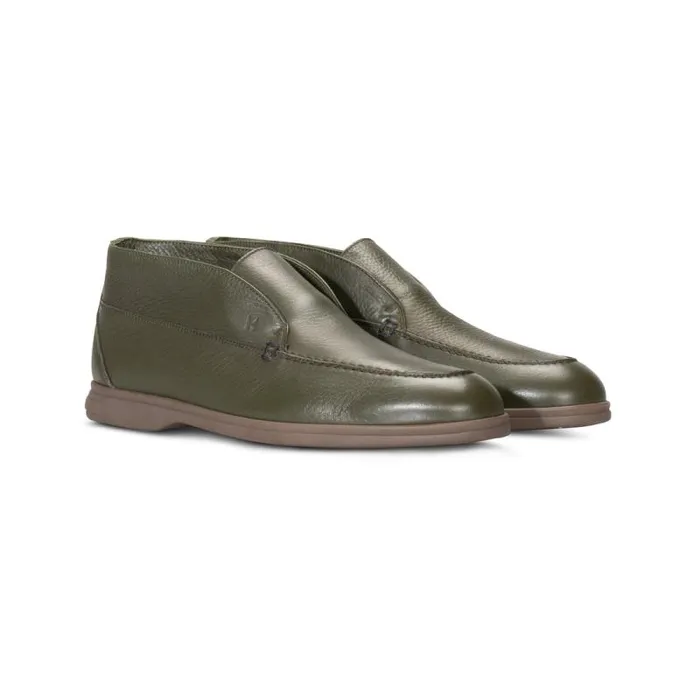 Moreschi Boots Green Leather Boot 8211 Men