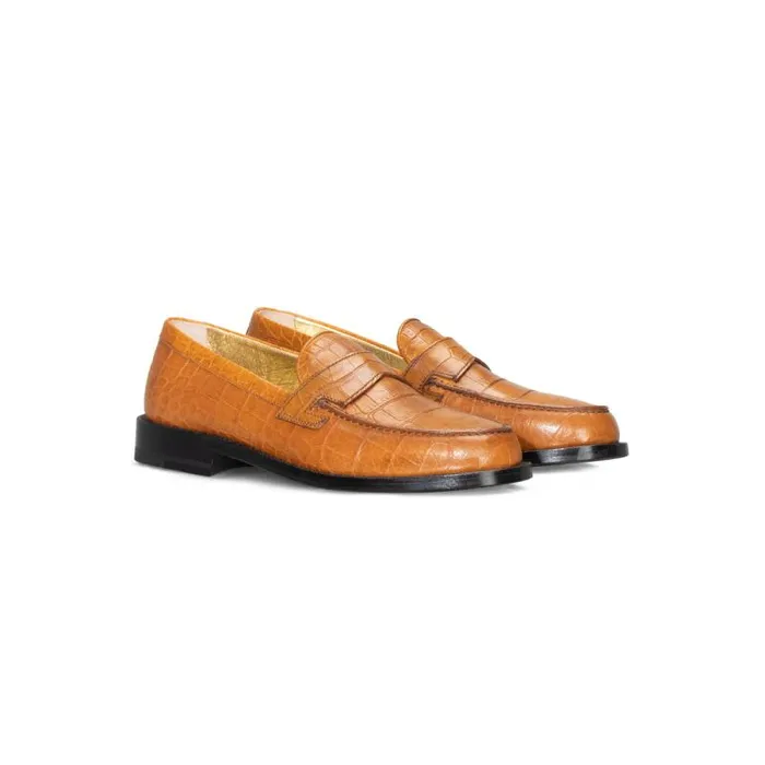 Moreschi Loafers FOR HER 8211 Tan Leather Loafer 8211 Women