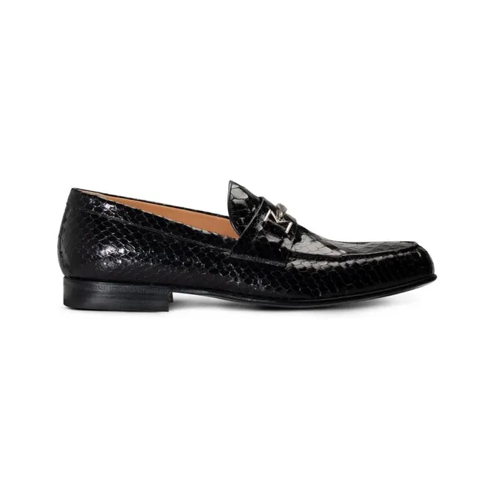 Moreschi Loafers FOR HIM 8211 Black Leather Loafer 8211 Men