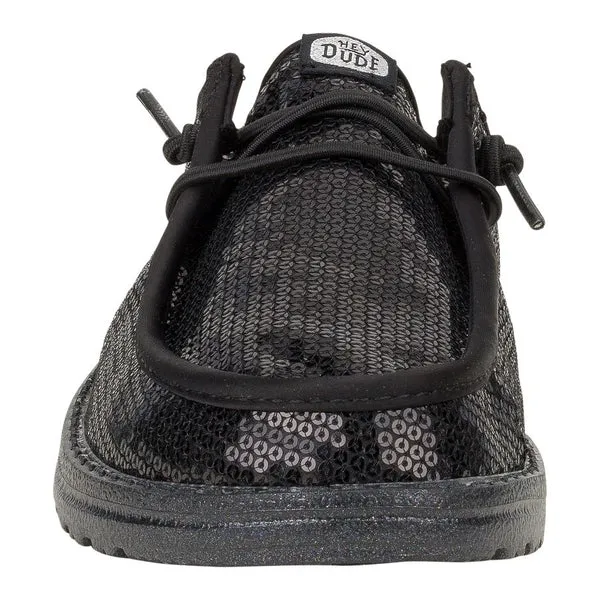 Mules heydude Apparel Wendy Slip Sequin Black