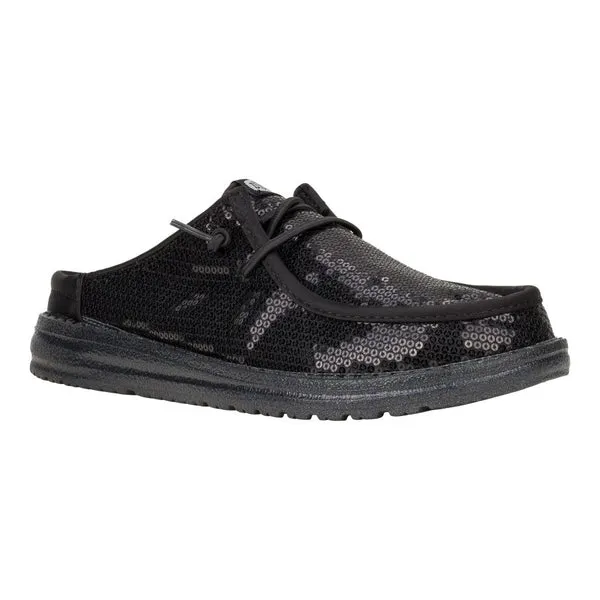 Mules heydude Apparel Wendy Slip Sequin Black