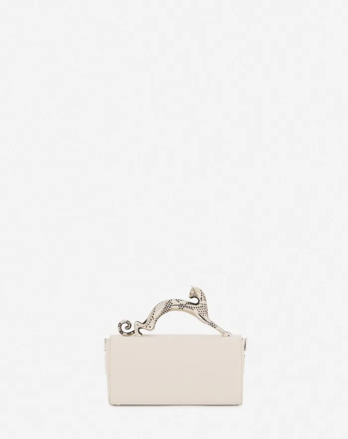Nano Pencil Cat Leather Bag Chalk Women Lanvin Mini Bags and Clutches