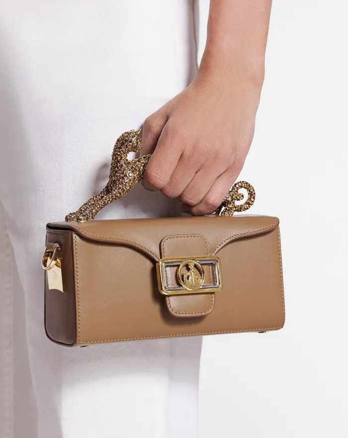 Nano Pencil Cat Leather Bag Desert Women Lanvin Mini Bags and Clutches Nano Pencil Cat Leather Bag Desert Women Lanvin Mini Bags and Clutches
