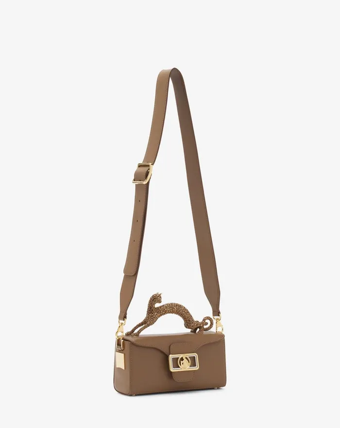 Nano Pencil Cat Leather Bag Desert Women Lanvin Mini Bags and Clutches Nano Pencil Cat Leather Bag Desert Women Lanvin Mini Bags and Clutches