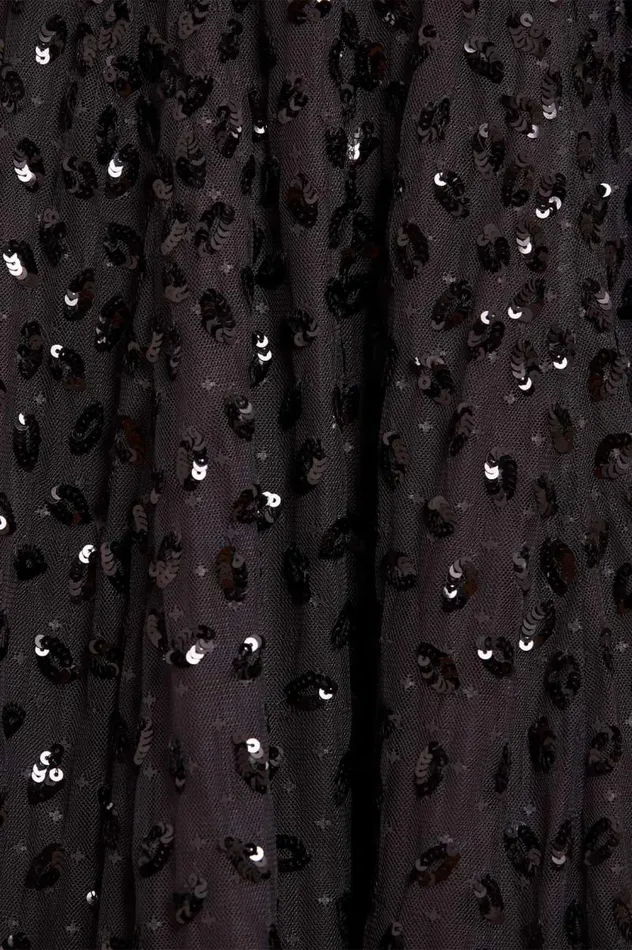 Needle and Thread Dresses Autumn Leaves OffShoulder Ankle Gown Black 8211 Women