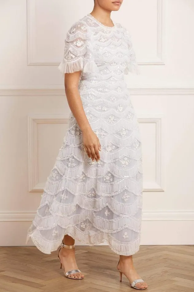 Needle and Thread Dresses Lunette Blossom Ankle Gown Blue 8211 Women