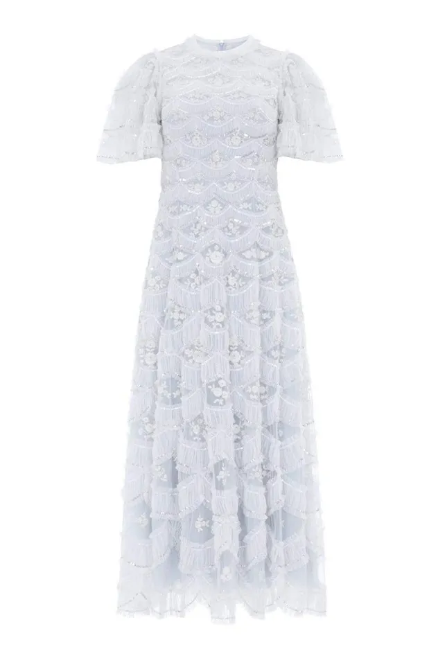 Needle and Thread Dresses Lunette Blossom Ankle Gown Blue 8211 Women