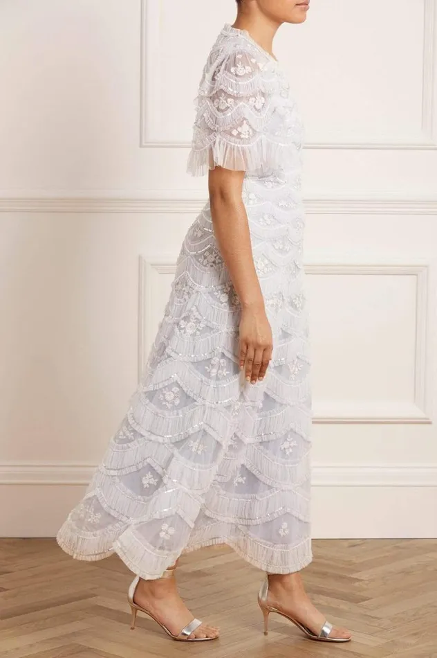 Needle and Thread Dresses Lunette Blossom Ankle Gown Blue 8211 Women