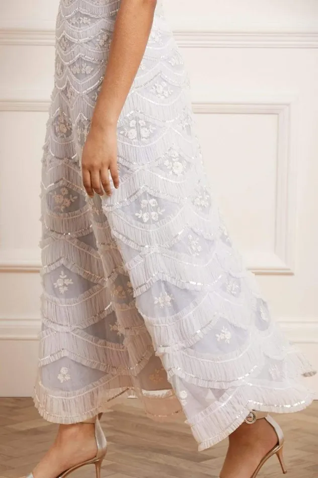 Needle and Thread Dresses Lunette Blossom Ankle Gown Blue 8211 Women