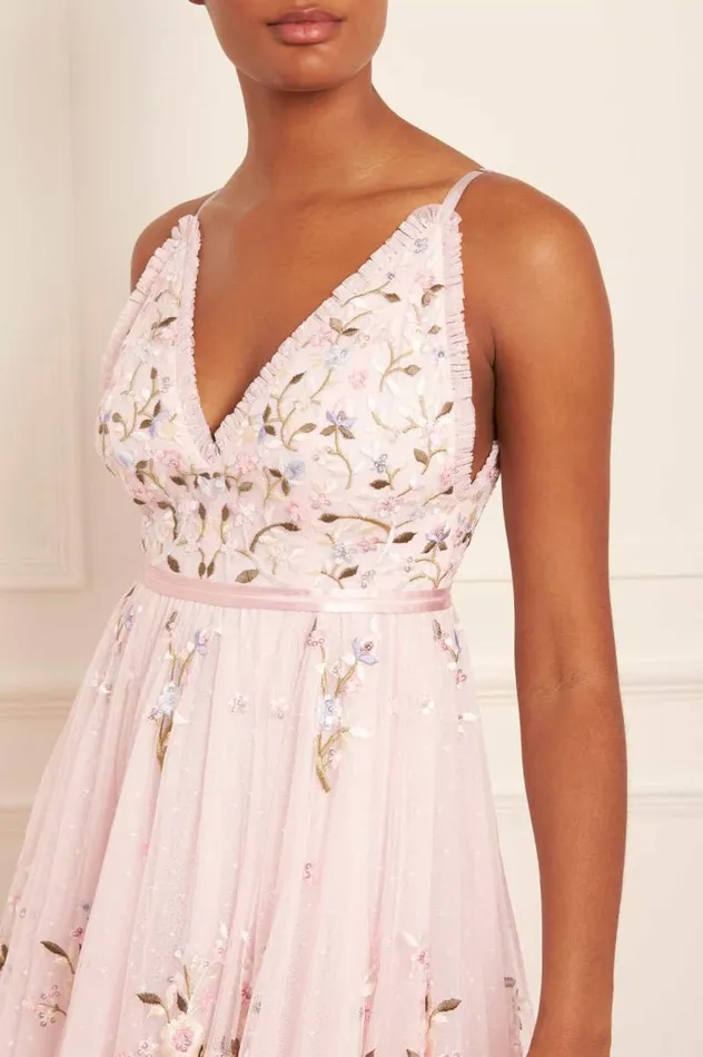 Needle and Thread Dresses Petunia Cami Gown Pink 8211 Women