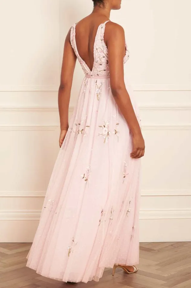 Needle and Thread Dresses Petunia Cami Gown Pink 8211 Women