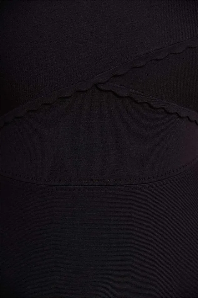 Needle and Thread Dresses Wrap Front Knit Gown Black 8211 Women