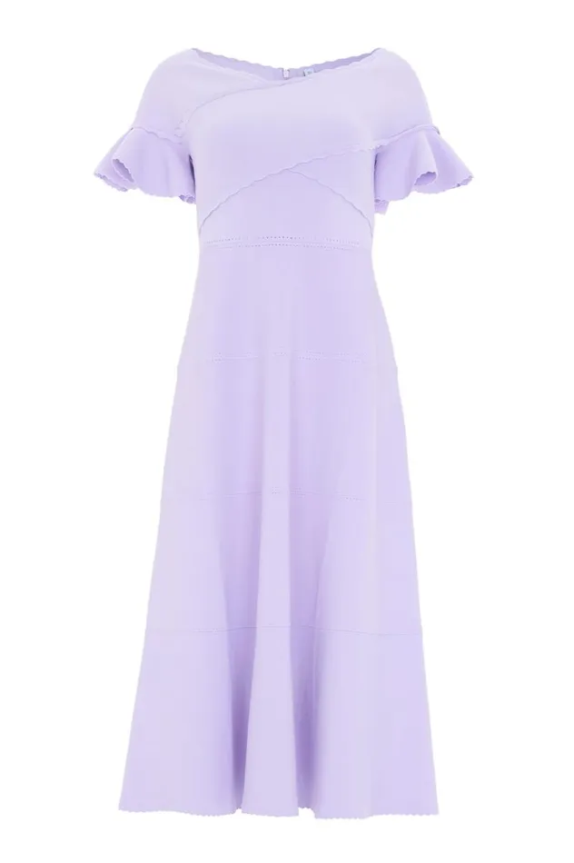 Needle and Thread Dresses Wrap Front Knit Gown Purple 8211 Women