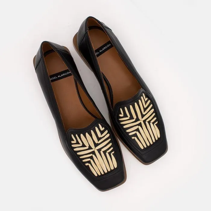 ngel Alarcn Flat Shoes Woman HEDREN 8211 Leather Loafer Shoes