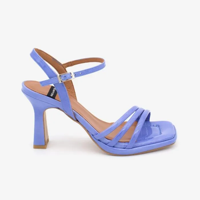 ngel Alarcn Sandals Woman PEIRON 8211 Patent Leather Ankle Strap Sandals