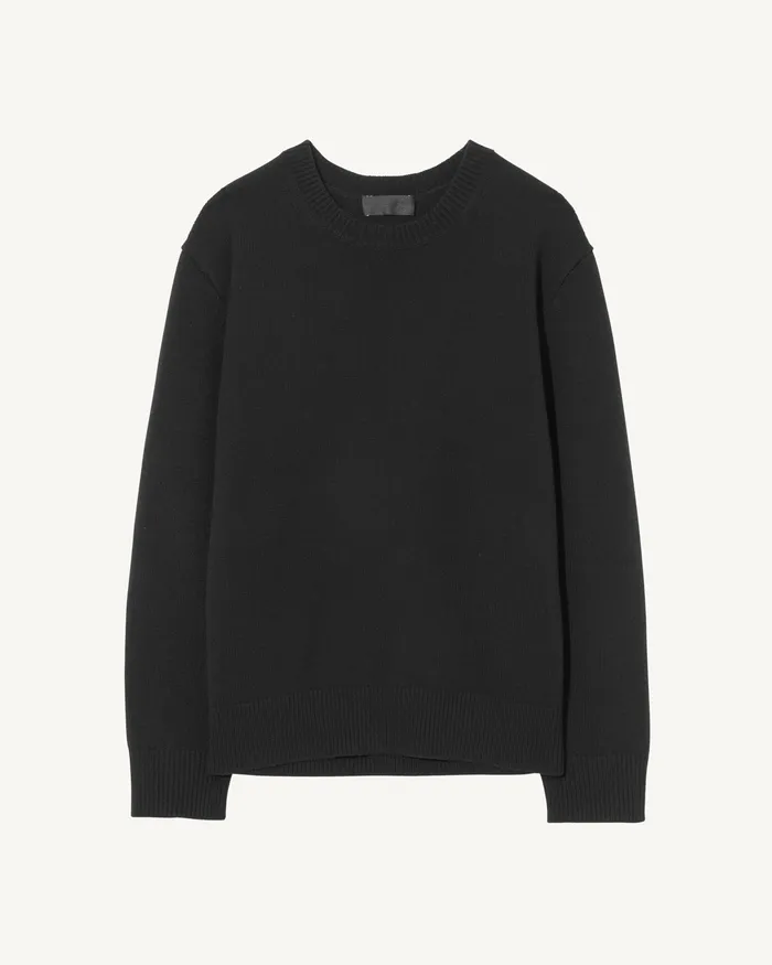 Nili Lotan MADDOX SWEATER Black Men Sweaters