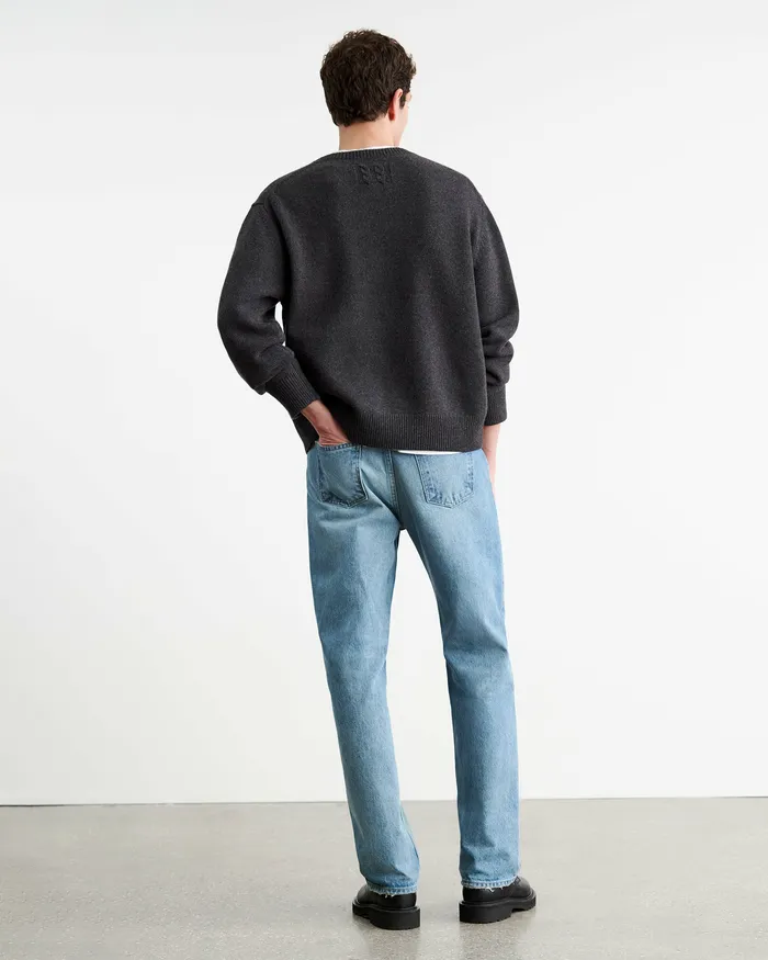 Nili Lotan MADDOX SWEATER Black Men Sweaters