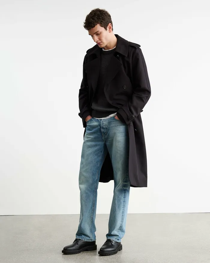 Nili Lotan MADDOX SWEATER Black Men Sweaters