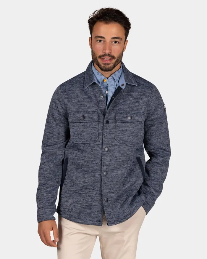 NZA New Zealand Auckland Sweatshirts Blue Fleece Shirt 8211 Winter Navy 8211 Men