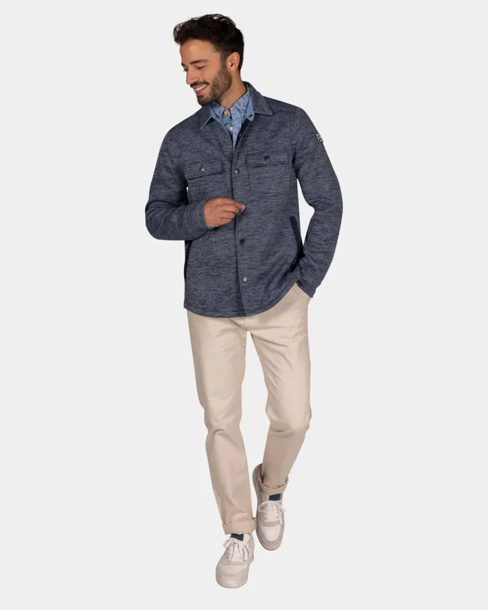 NZA New Zealand Auckland Sweatshirts Blue Fleece Shirt 8211 Winter Navy 8211 Men
