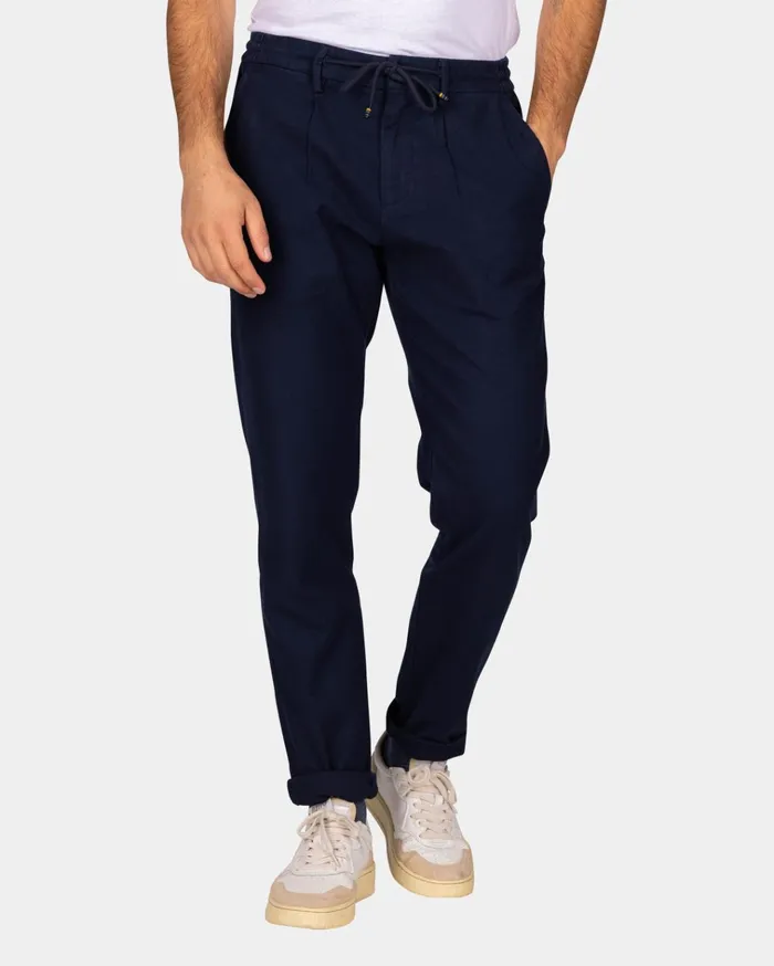 NZA New Zealand Auckland Trousers Cotton Navy Chino 8211 Autumn Navy 8211 Men