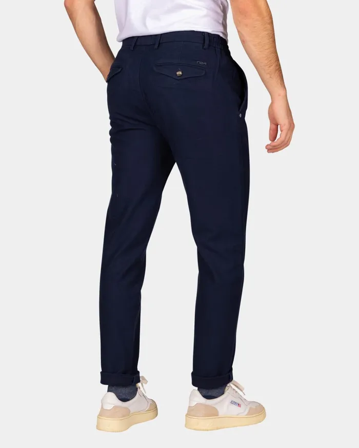 NZA New Zealand Auckland Trousers Cotton Navy Chino 8211 Autumn Navy 8211 Men
