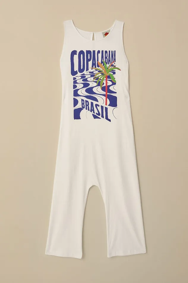 OffWhite Copacabana Jersey Jumpsuit Women Farm Rio Jumpsuits