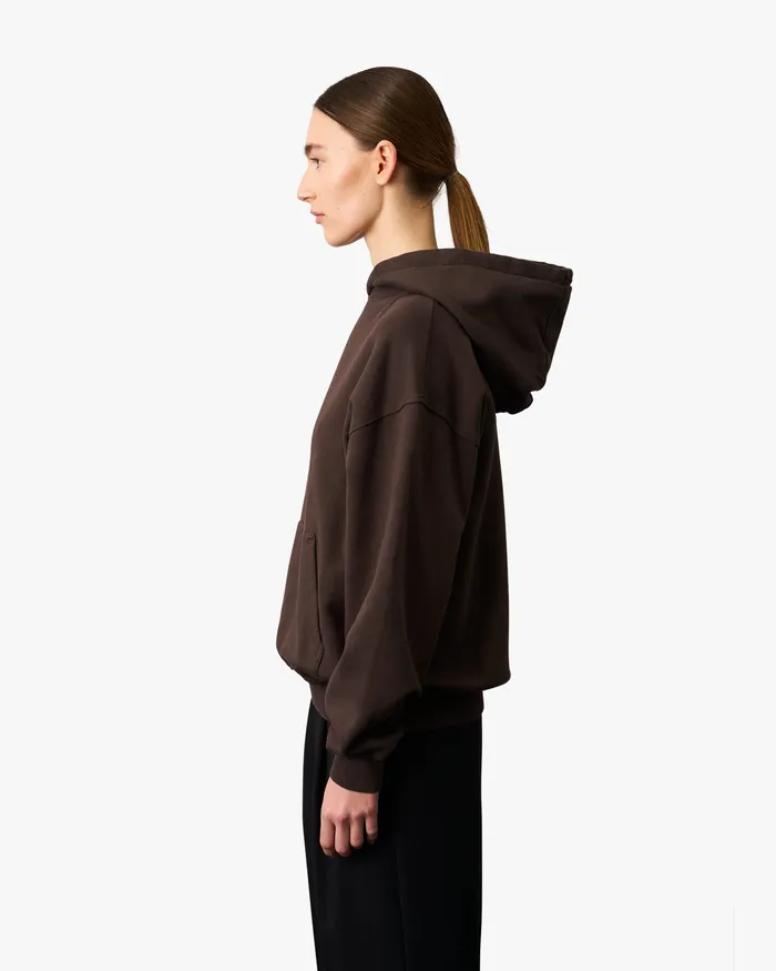 Organic Oversized Hood 8211 Cloudy Grey Women Hoodies Colorfulstandard