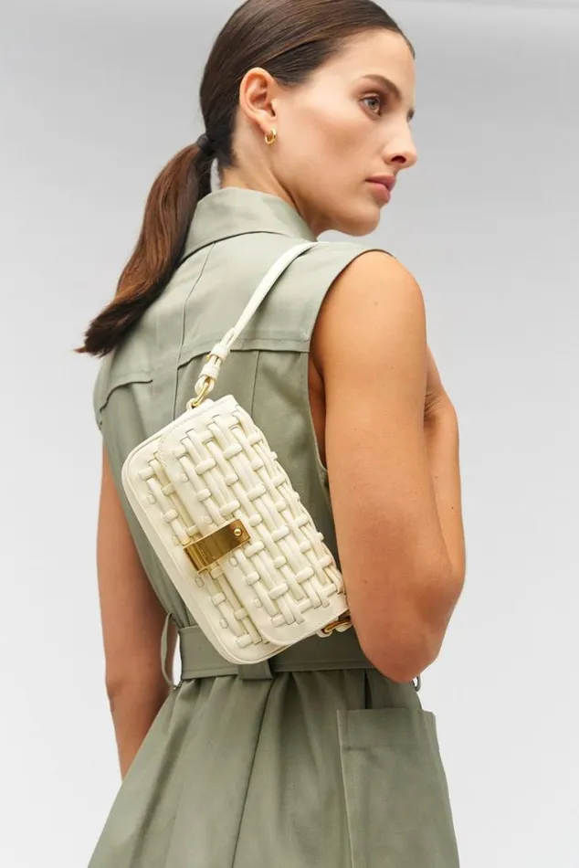 Oroton Crossbody Etta Collectable Crossbody Custard 8211 Women
