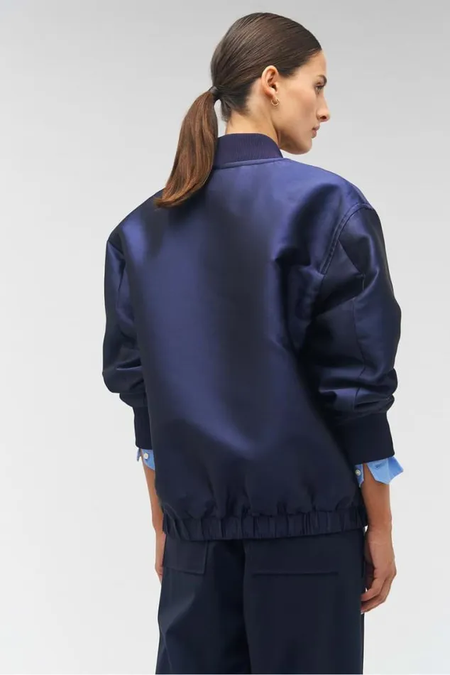 Oroton Jackets and Outerwear Longline Bomber North Sea 8211 Women