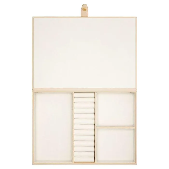 Oroton Jewellery Cases Indi Large Jewellery Box Ecru 8211 Accessories