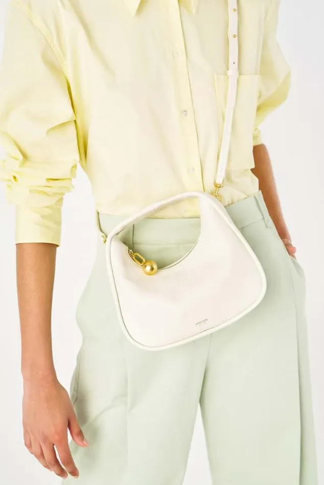 Oroton Mini Bags Clara Mini Bag Paper White 8211 Women