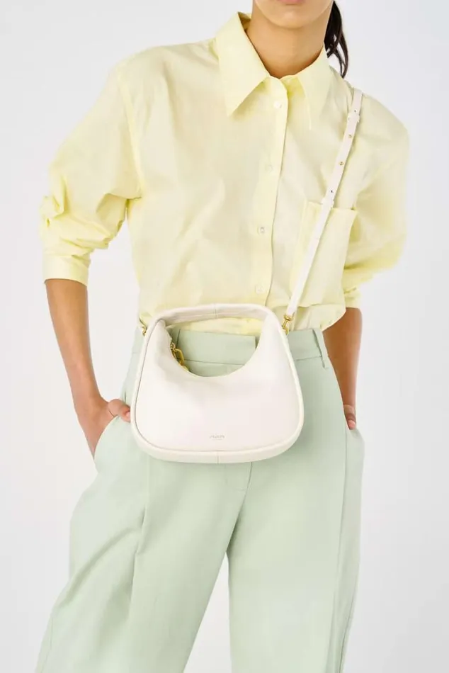 Oroton Mini Bags Clara Mini Bag Paper White 8211 Women