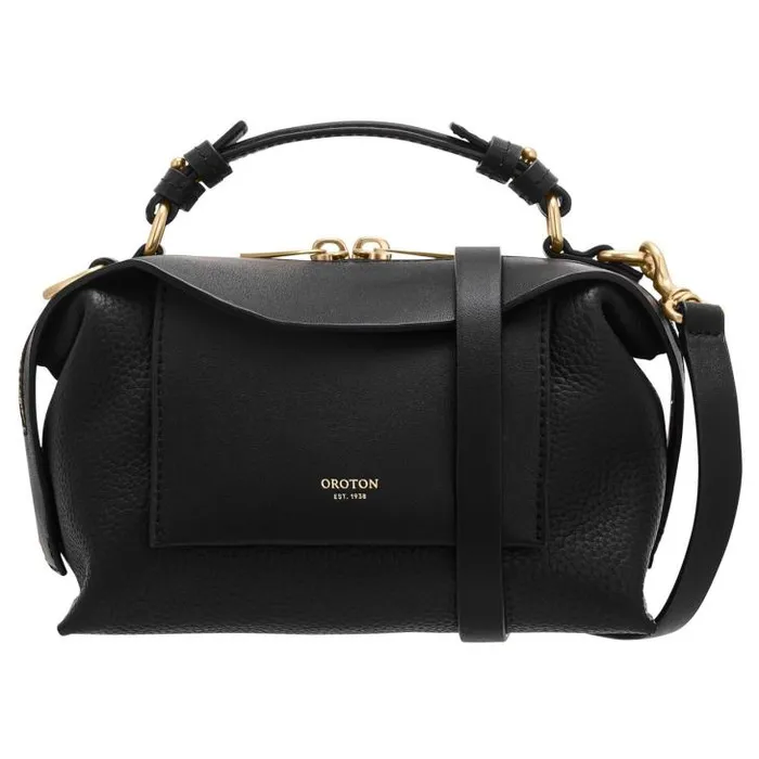 Oroton Mini Bags Mica Mini Bowler Black 8211 Women