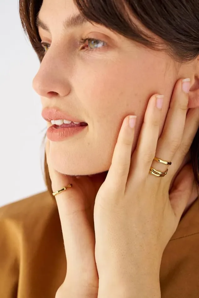 Oroton Rings Fife Ring 18k Gold 8211 Jewellery